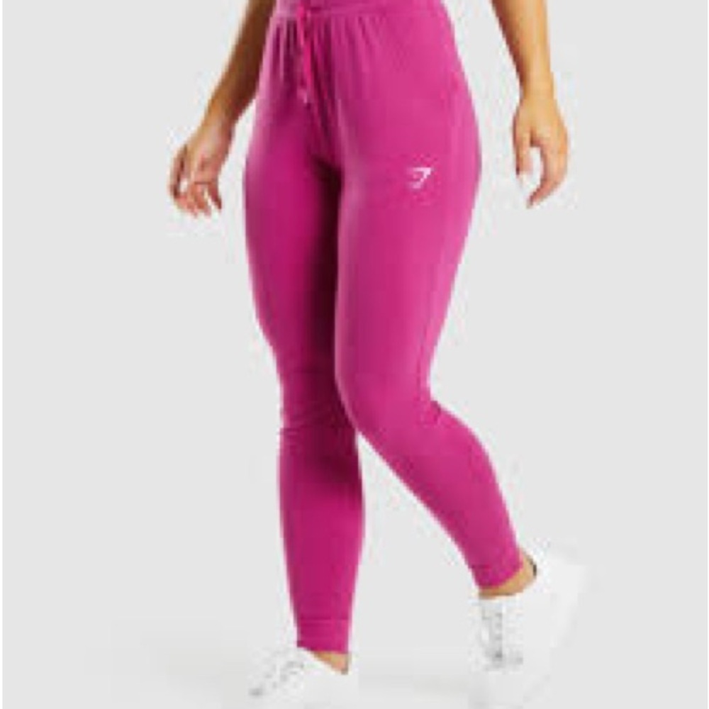 Gymshark Pippa Vibrant Pink Joggers for Women - Picture 2 of 7
